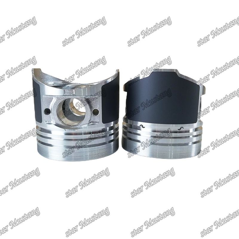 K4N Engine Piston Direct Injection Chamber Size 46mm MM438685 For Mitsubishi Engine Spare Parts