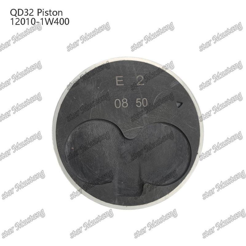 QD32 Engine Piston With Oil Gallery 12010-1W400 For Mitsubishi Engine Spare Parts