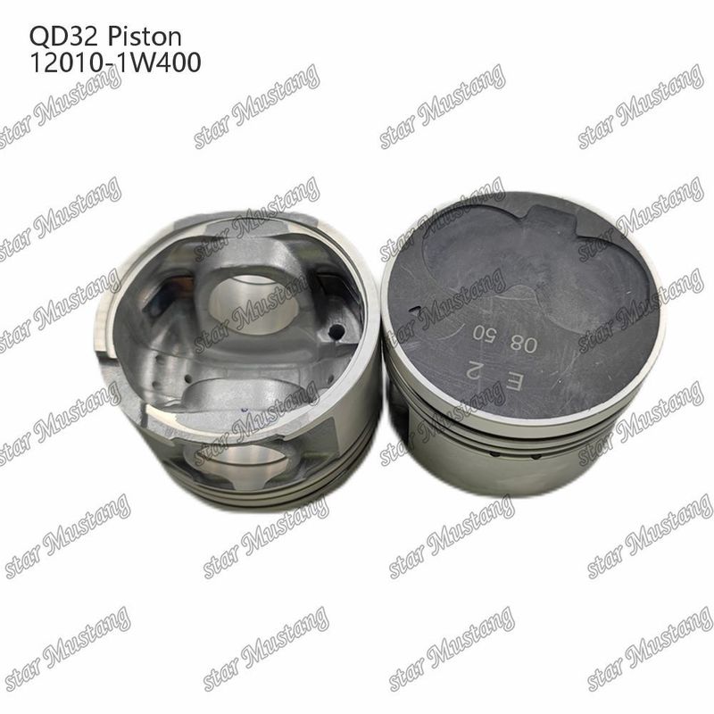 QD32 Engine Piston With Oil Gallery 12010-1W400 For Mitsubishi Engine Spare Parts