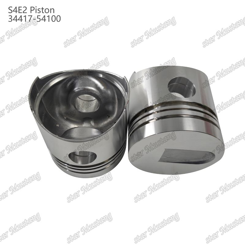 S4E2 Engine Piston Height 98mm Diamater 98mm Pin Hole 28mm 34417-54100 For Mitsubishi Engine Spare Parts