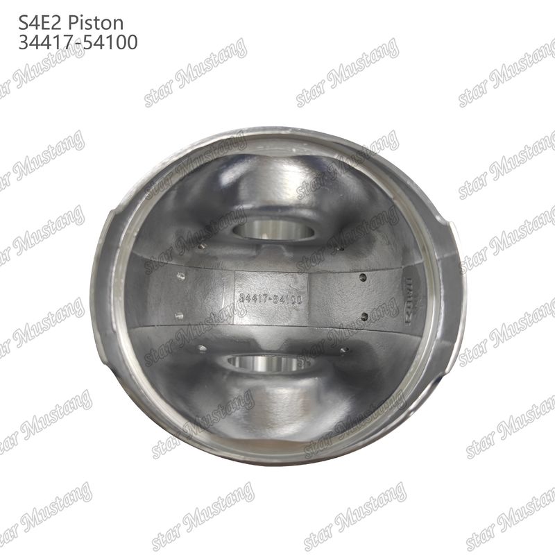 S4E2 Engine Piston Height 98mm Diamater 98mm Pin Hole 28mm 34417-54100 For Mitsubishi Engine Spare Parts