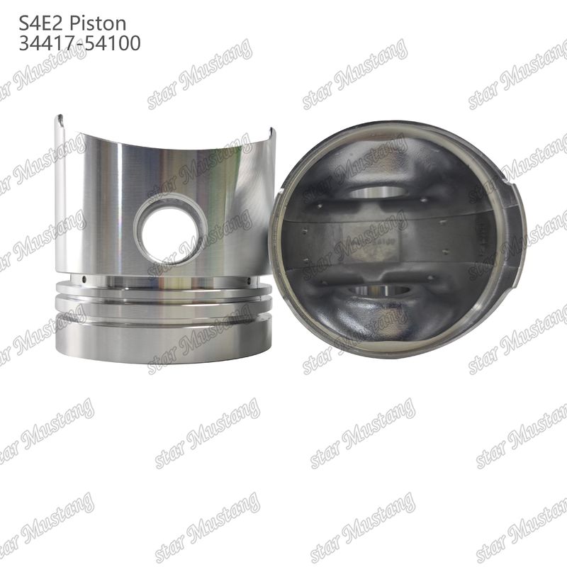 S4E2 Engine Piston Height 98mm Diamater 98mm Pin Hole 28mm 34417-54100 For Mitsubishi Engine Spare Parts