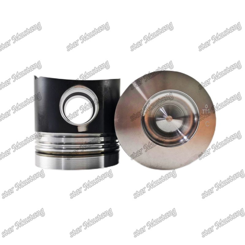 Piston D2848 DV15 without valve mark 65.02501-0774 For Doosan Diesel Engine Repair Parts