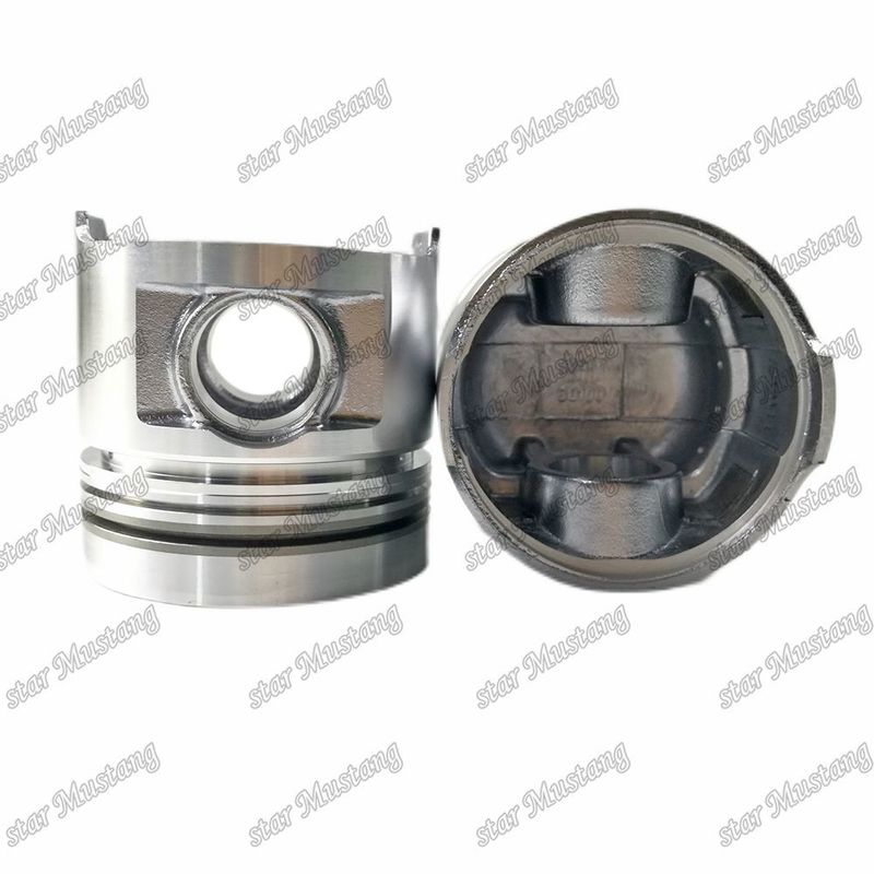S4S S6S 3044C C3.4 Engine Piston With Alfin Oil Ring 4.5mm 32A17-00100 For Mitsubishi Engine Spare Parts