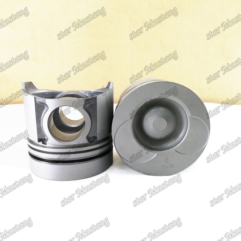 Piston DB58 DH220-7 without groove 36mm pin hole combustion chamber 56mm 65.02501-0416 For Doosan