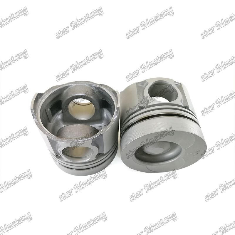 Piston DB58 DH220-7 without groove 36mm pin hole combustion chamber 56mm 65.02501-0416 For Doosan