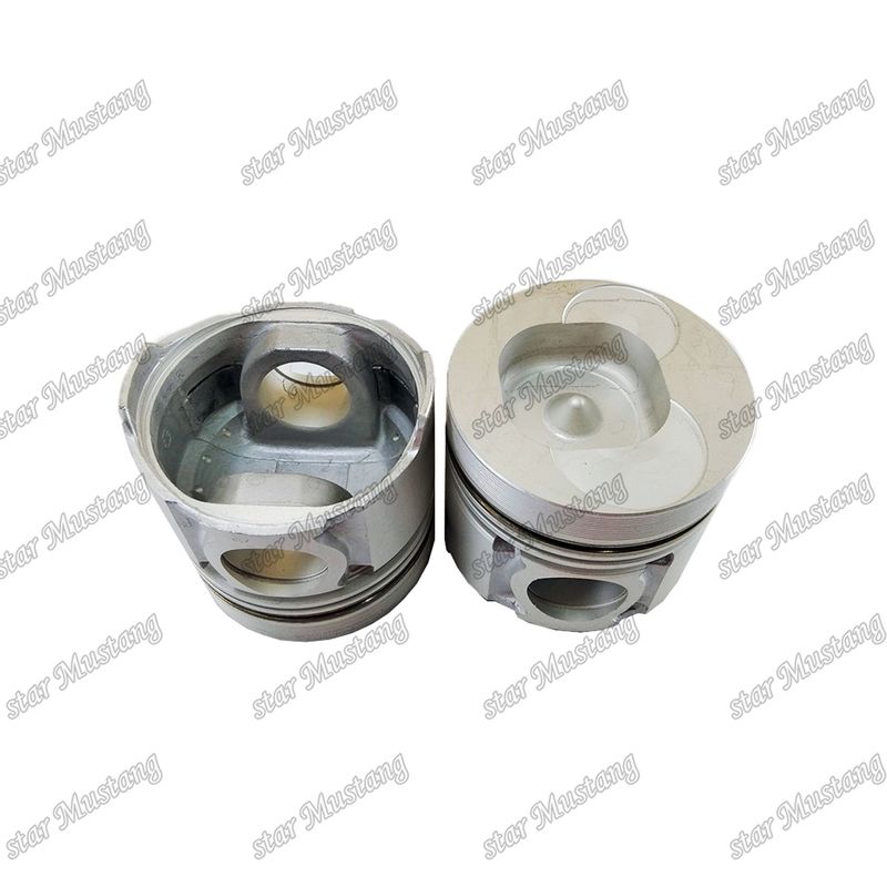 Piston DB58 Square bottom 35mm pin hole Combustion chamber 54mm 65.02501-0153 For Doosan Diesel Engine Repair Parts