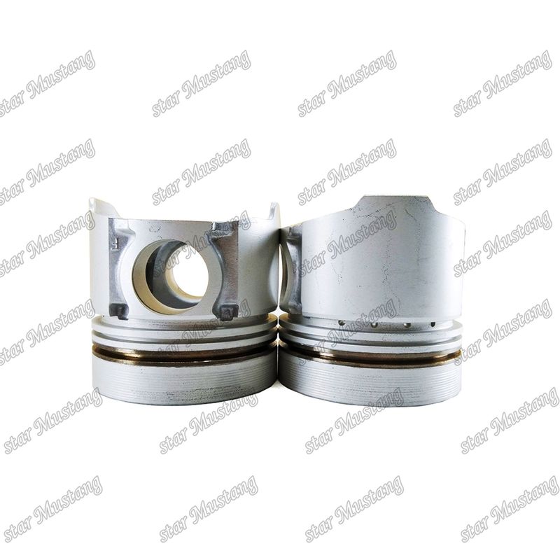 Piston DB58 Square bottom 35mm pin hole Combustion chamber 54mm 65.02501-0153 For Doosan Diesel Engine Repair Parts