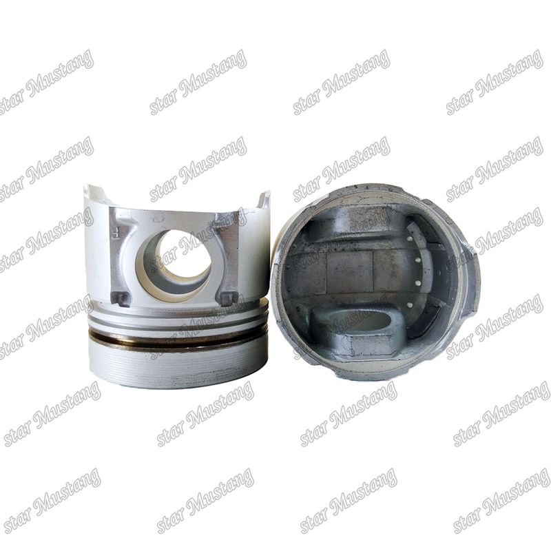 Piston DB58 Square bottom 35mm pin hole Combustion chamber 54mm 65.02501-0153 For Doosan Diesel Engine Repair Parts