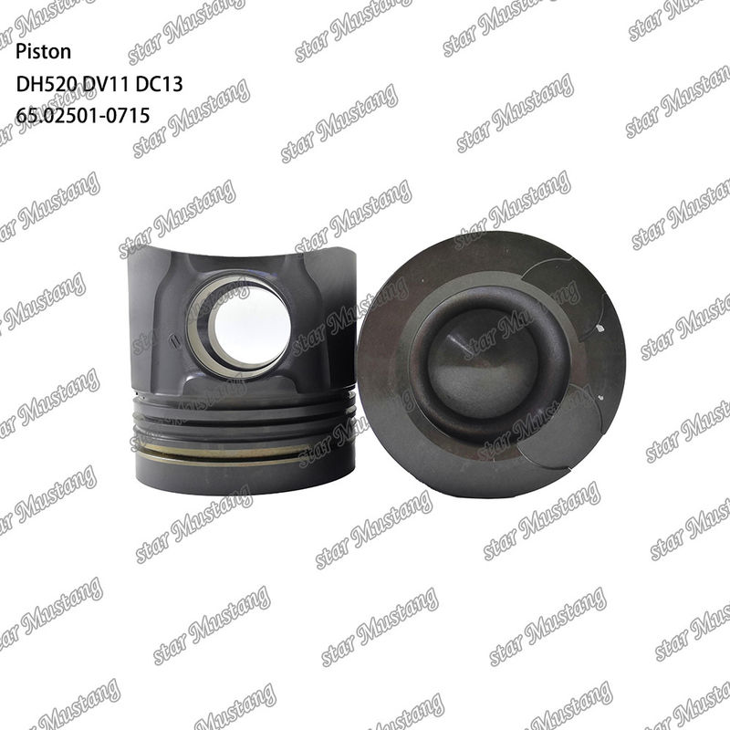 Piston DH520 DV11 DC13 65.02501-0715 For Doosan Diesel Engine Repair Parts
