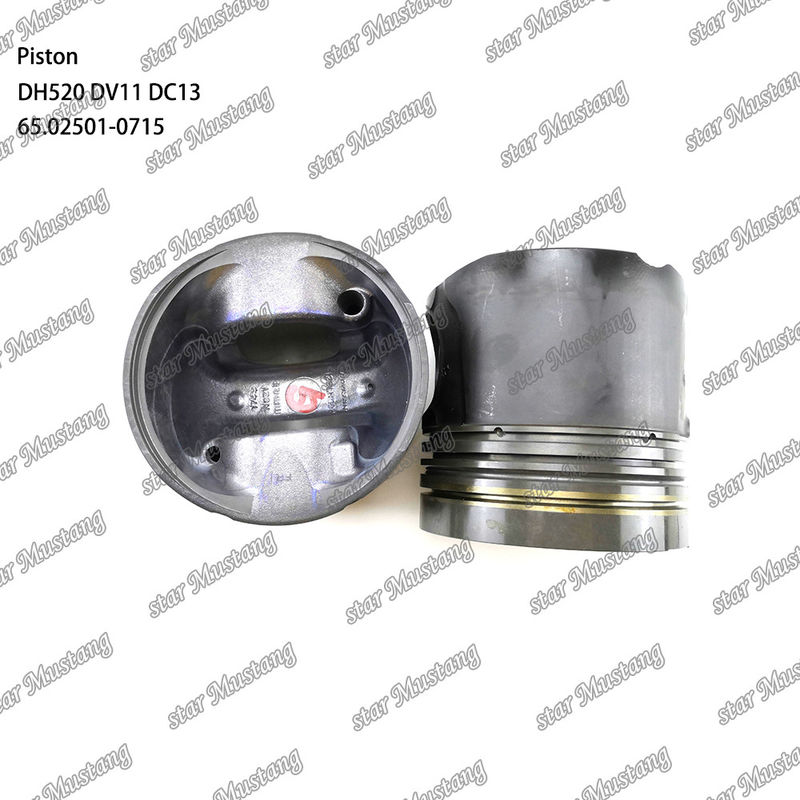 Piston DH520 DV11 DC13 65.02501-0715 For Doosan Diesel Engine Repair Parts