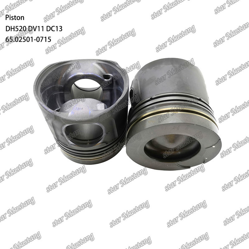 Piston DH520 DV11 DC13 65.02501-0715 For Doosan Diesel Engine Repair Parts