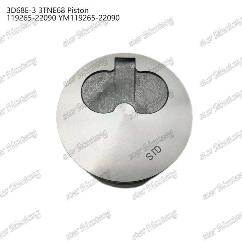 Piston 3D68E-3 3TNE68 Height 53mm 119265-22090 YM119265-22090 For Yanmar Diesel Engine Repair Parts