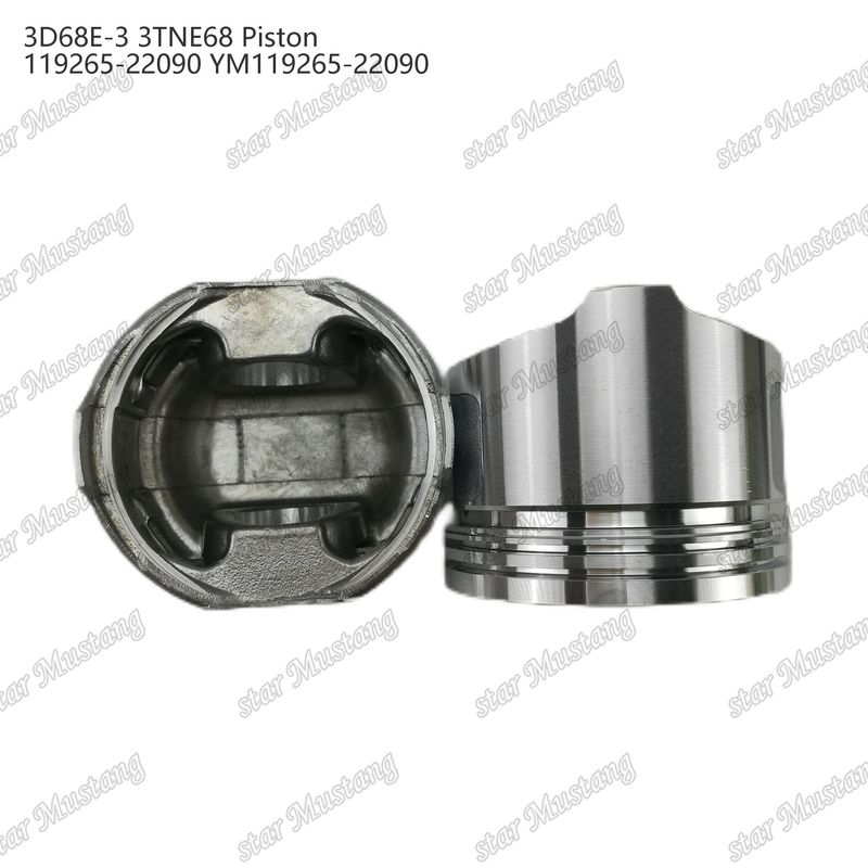 Piston 3D68E-3 3TNE68 Height 53mm 119265-22090 YM119265-22090 For Yanmar Diesel Engine Repair Parts