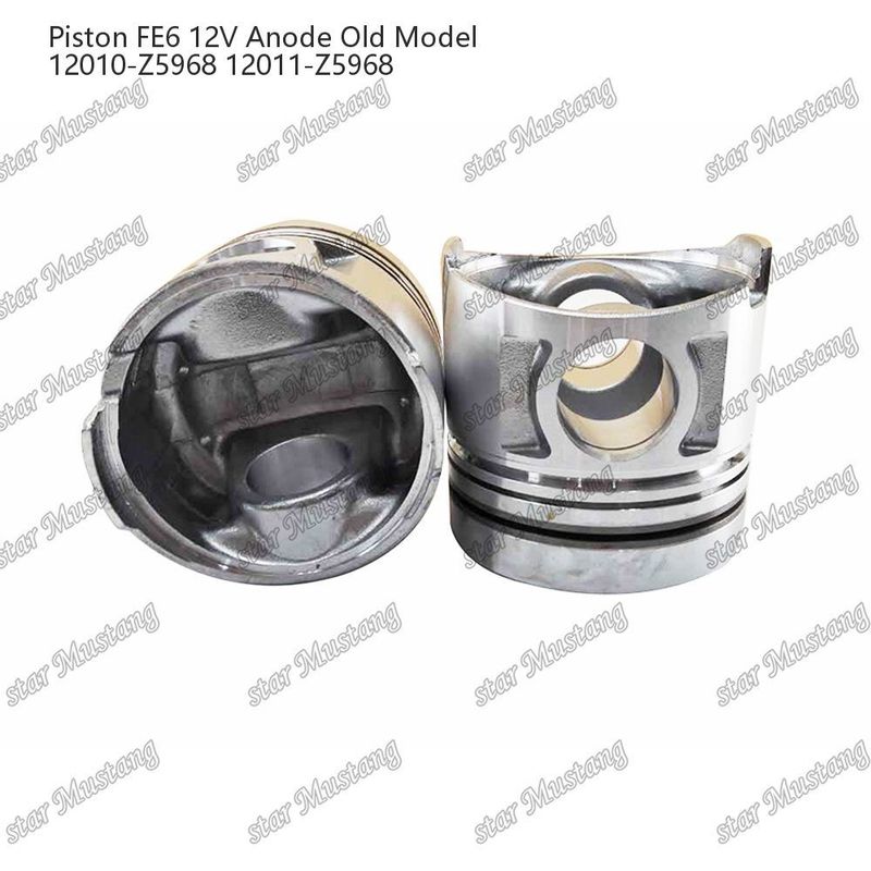FE6 Engine Piston 12 Valves 12010-Z5968 12011-Z5968 For Nissan Engine Spare Parts