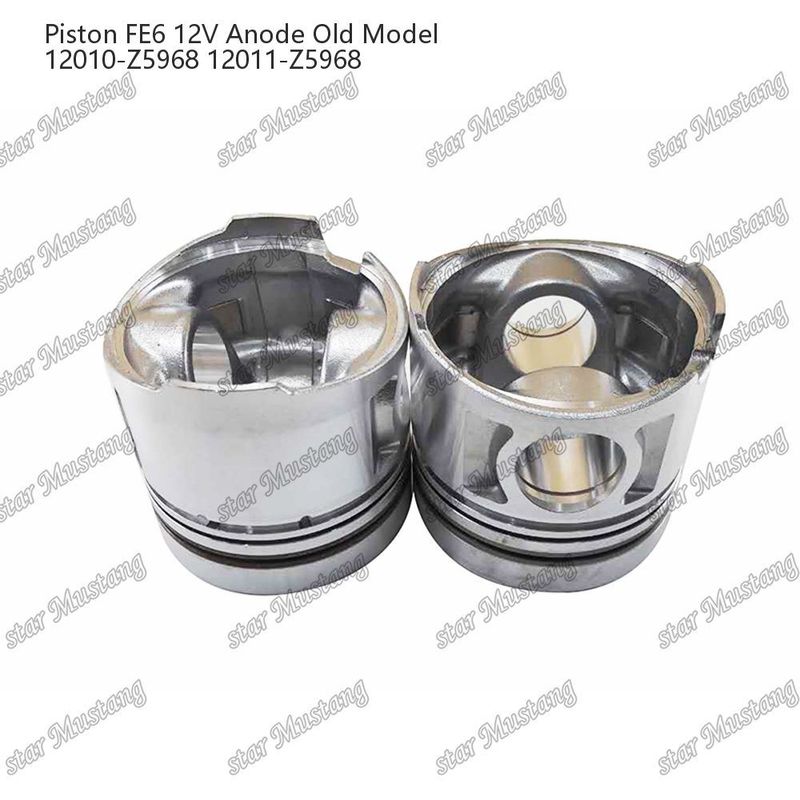 FE6 Engine Piston 12 Valves 12010-Z5968 12011-Z5968 For Nissan Engine Spare Parts