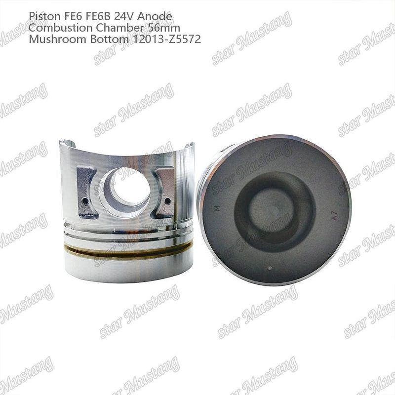 FE6 FE6B Engine Piston 24V Chamber Size 56mm 2.5x2x4mm 12013-Z5572 For Nissan Engine Spare Parts
