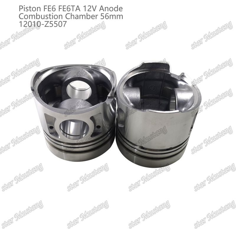 FE6 FE6TA Engine Piston12V Chamber Size 56mm 2.5x2x4mm 12010-Z5507 For Nissan Engine Spare Parts