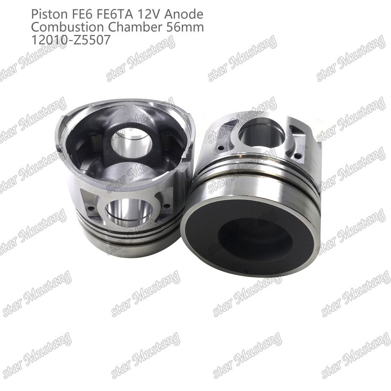 FE6 FE6TA Engine Piston12V Chamber Size 56mm 2.5x2x4mm 12010-Z5507 For Nissan Engine Spare Parts