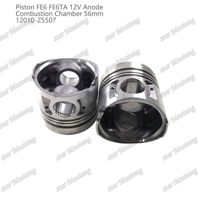 FE6 FE6TA Engine Piston12V Chamber Size 56mm 2.5x2x4mm 12010-Z5507 For Nissan Engine Spare Parts