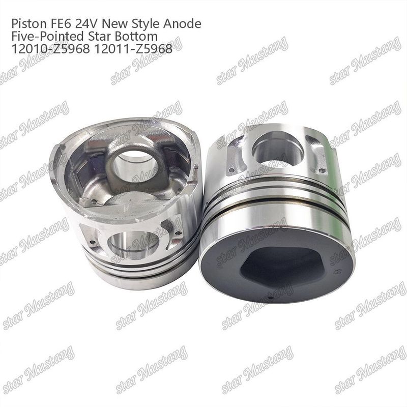 FE6T Engine Piston 24V New Type 2.5x2x4mm 12011-Z5776 12011-Z5506 12011-Z5968 For Nissan Engine Spare Parts