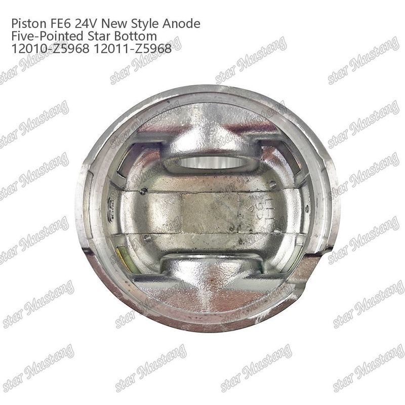 FE6T Engine Piston 24V New Type 2.5x2x4mm 12011-Z5776 12011-Z5506 12011-Z5968 For Nissan Engine Spare Parts
