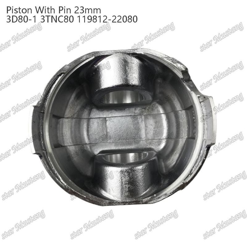 Piston 3D80-1 3TNC80 PIN SIZE 23mm 119812-22080 For Yanmar Diesel Engine Repair Parts