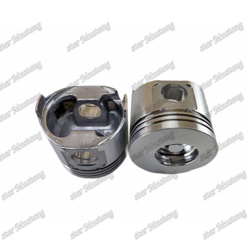 Piston 3D88E-5 3D88E-6 4D88E-5 3TNV88 4TNV88 Chamber Size 43mm 129005-22080 For Yanmar Diesel Engine Repair Parts
