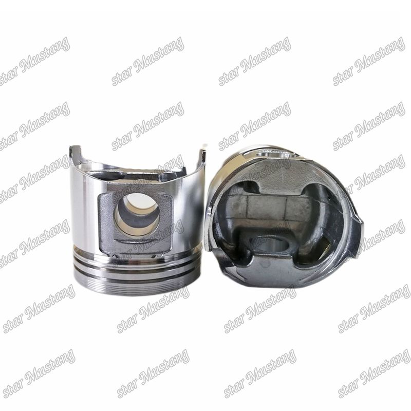 Piston 3D88E-5 3D88E-6 4D88E-5 3TNV88 4TNV88 Chamber Size 43mm 129005-22080 For Yanmar Diesel Engine Repair Parts
