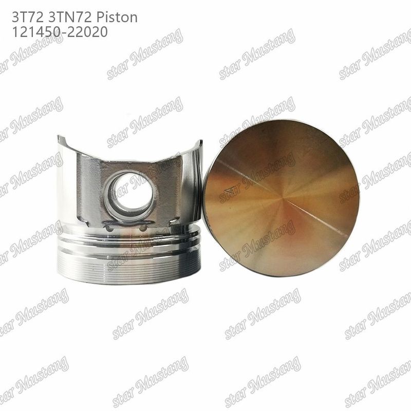 Piston 3TN72 3T72 Flat Bottom 65.5mm Height 121450-22020 For Yanmar Diesel Engine Repair Parts