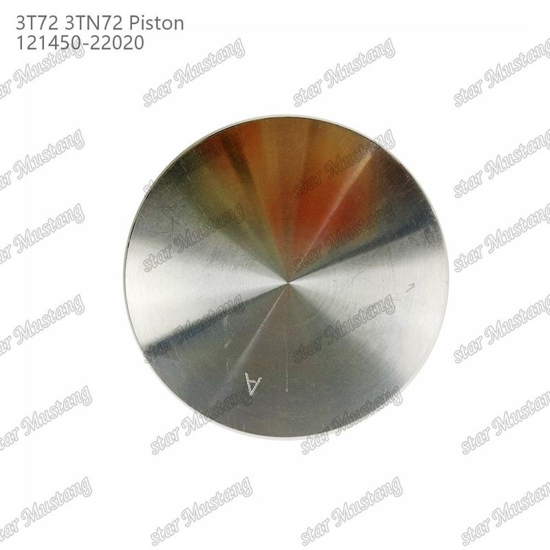 Piston 3TN72 3T72 Flat Bottom 65.5mm Height 121450-22020 For Yanmar Diesel Engine Repair Parts