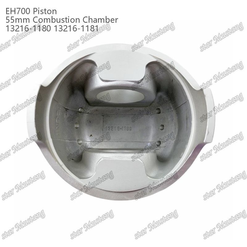 Piston EH700 55mm Combustion Chamber 13216-1181 13216-1180 For Hino Diesel Engine Repair Parts