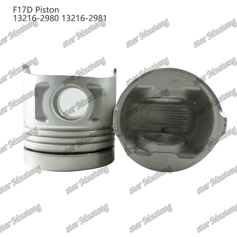 Piston F17D Combustion chamber 69mm 13216-2980 13216-2981 For Hino Diesel Engine Repair Parts
