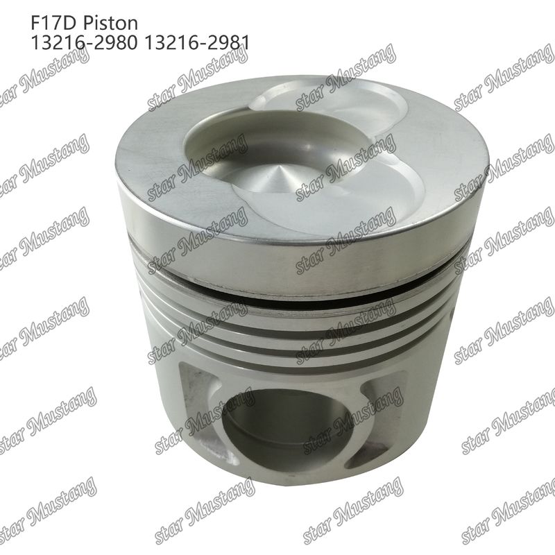Piston F17D Combustion chamber 69mm 13216-2980 13216-2981 For Hino Diesel Engine Repair Parts
