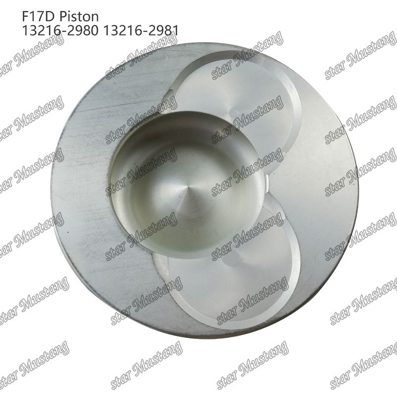 Piston F17D Combustion chamber 69mm 13216-2980 13216-2981 For Hino Diesel Engine Repair Parts