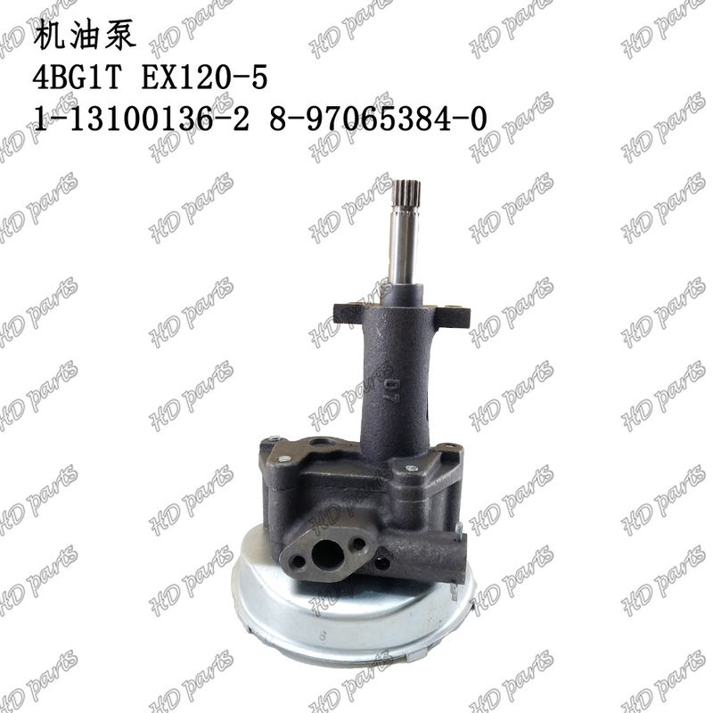 Oil Pump 4BG1T EX100-5 EX120-5 EX130-5 EX150LC-5 1-13100136-2 8-97065384-0 For Isuzu Engine Spare Parts