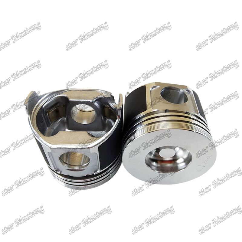 Piston S4D84E-5 4TNV84 Height 84mm Combustion Chamber Size 41.3mm 129508-22080 For Yanmar Diesel Engine Repair Parts