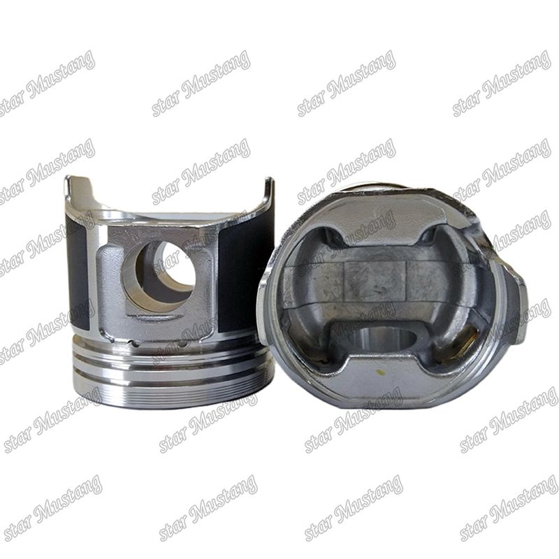 Piston S4D84E-5 4TNV84 Height 84mm Combustion Chamber Size 41.3mm 129508-22080 For Yanmar Diesel Engine Repair Parts