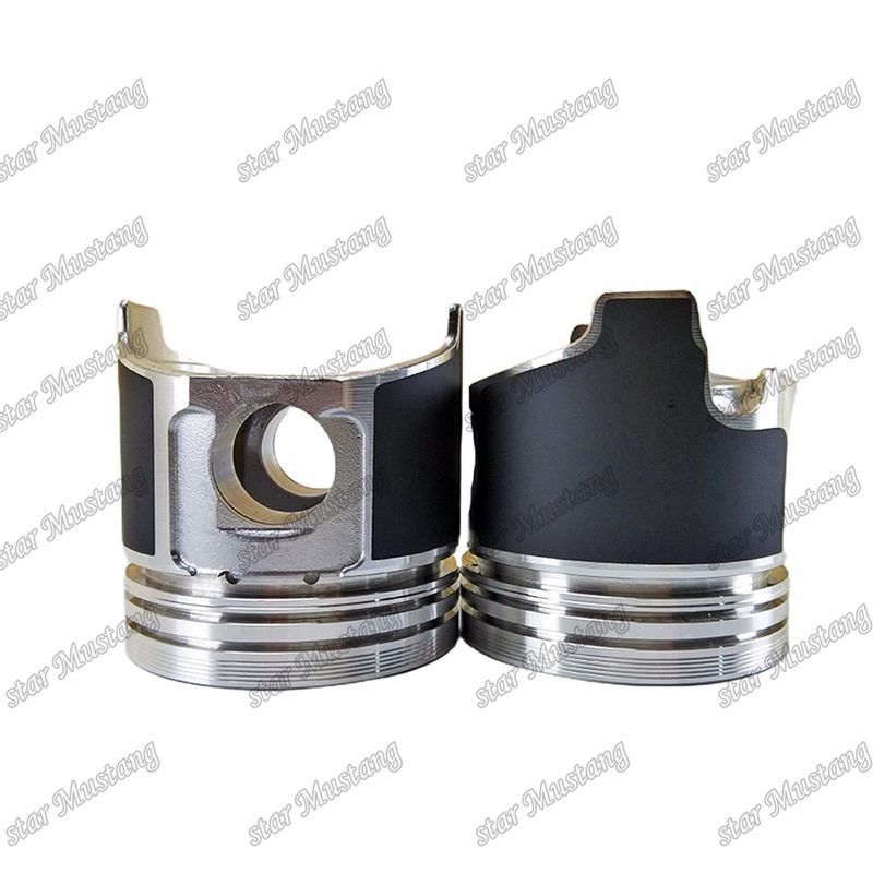 Piston S4D84E-5 4TNV84 Height 84mm Combustion Chamber Size 41.3mm 129508-22080 For Yanmar Diesel Engine Repair Parts