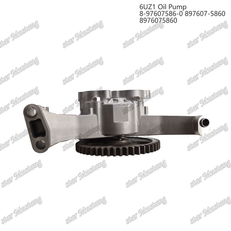 Oil Pump 6UZ1 8-97607586-0 897607-5860 8976075860 For Isuzu Engine Spare Parts