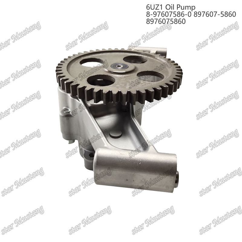 Oil Pump 6UZ1 8-97607586-0 897607-5860 8976075860 For Isuzu Engine Spare Parts