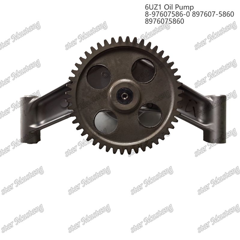 Oil Pump 6UZ1 8-97607586-0 897607-5860 8976075860 For Isuzu Engine Spare Parts