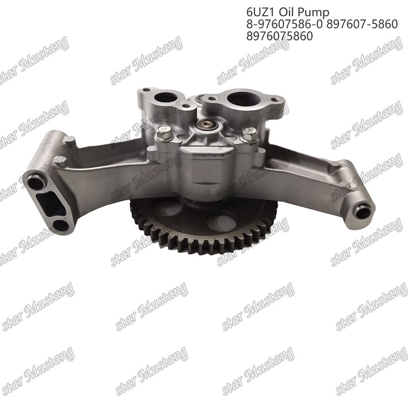 Oil Pump 6UZ1 8-97607586-0 897607-5860 8976075860 For Isuzu Engine Spare Parts