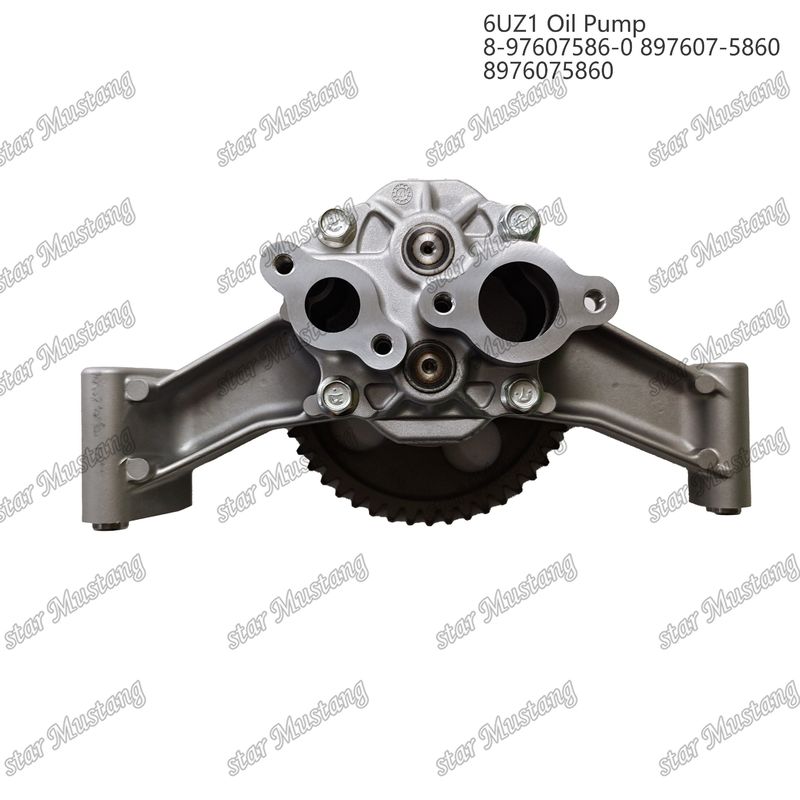 Oil Pump 6UZ1 8-97607586-0 897607-5860 8976075860 For Isuzu Engine Spare Parts