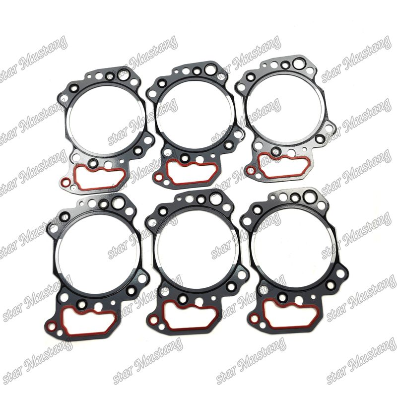 6D125-2 Full Gasket Set 6151-12-1810 6155-K2-9900 Suitable For Komatsu