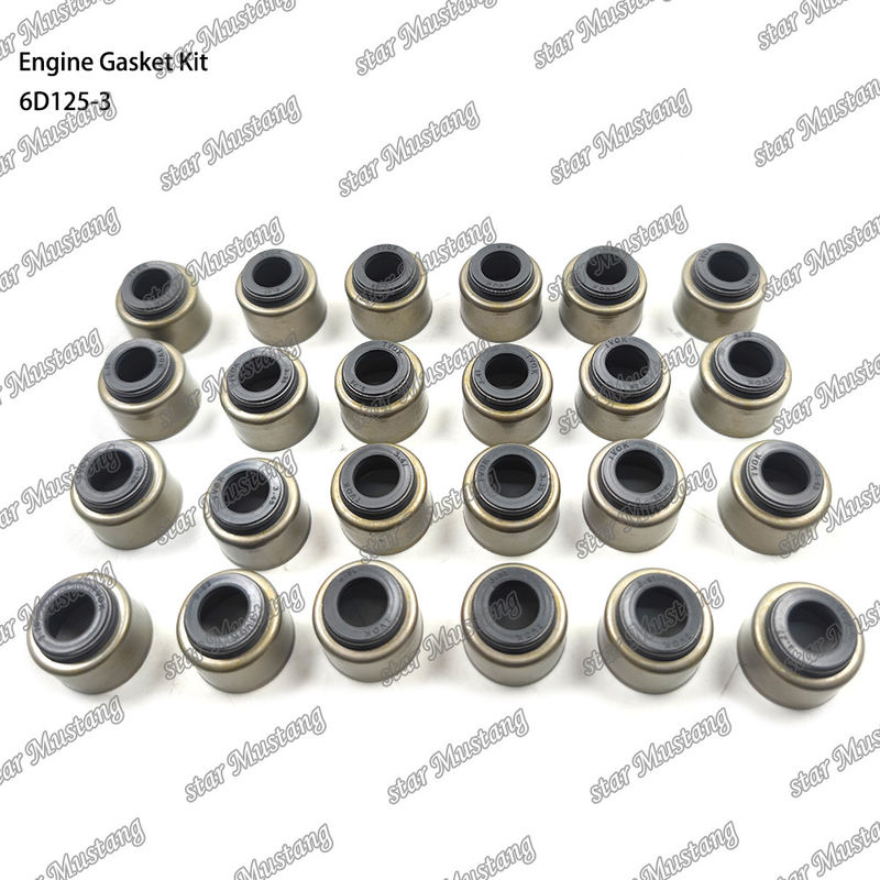 Full Gasket Kit 6D125-3 Gasket Set For Komatsu Diesel Engine Repair Parts