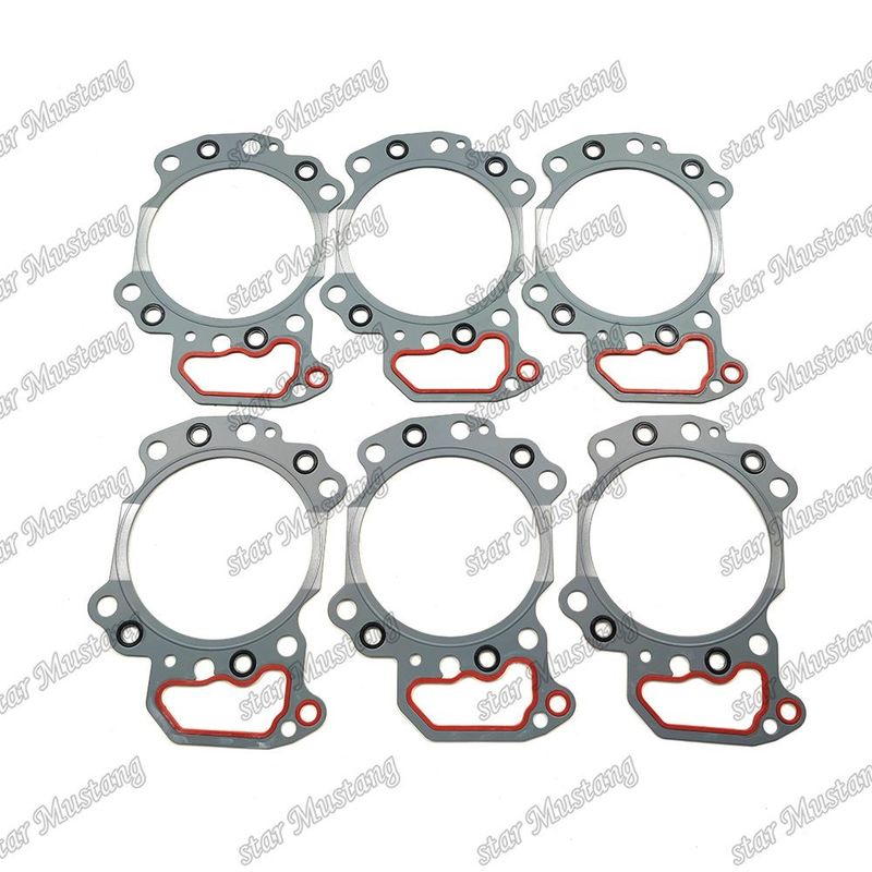 6D125-5 Full Gasket Set 6151-K1-3000 6151-K2-3000 Suitable For Komatsu
