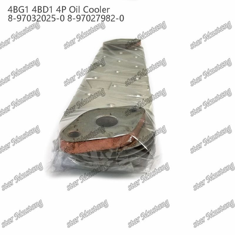 Oil Cooler 4BG1 4BD1 4P 8-97032025-0 8-97027982-0 For Isuzu Engine Spare Parts