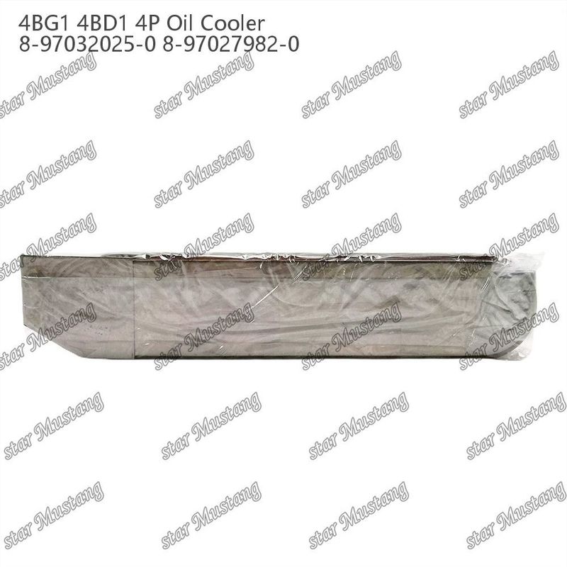 Oil Cooler 4BG1 4BD1 4P 8-97032025-0 8-97027982-0 For Isuzu Engine Spare Parts