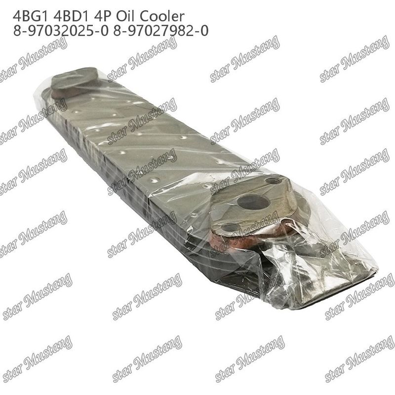 Oil Cooler 4BG1 4BD1 4P 8-97032025-0 8-97027982-0 For Isuzu Engine Spare Parts